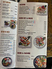 Sushi Oh Oo menu