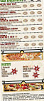 Pretty Pizza menu