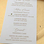 Watermen's Inn menu