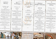 The Coast menu