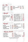 Espace 55 menu