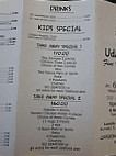 Uday Palace menu