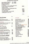 L'Ambassade d'Arras menu