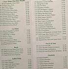 Asian Pearl Chinese menu