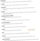 Le Bistrot Lorrain menu