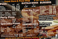 Depot Store Pizza Shop menu