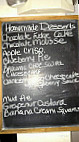 Blue Point menu