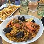 Brasserie de la Plage food