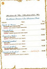 Saudade menu