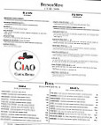 Cm Bistro Cafe menu