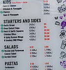 Crust Gourmet Pizza Bar Panania menu