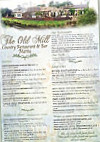 The Old Mill menu