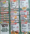 Mc Tataouine menu