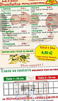 Plutot Pizza menu