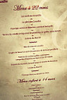 Restaurant Les Canailles menu