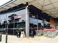 Sainsburys Cafe outside