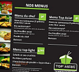 Top Asiat menu