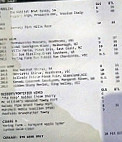 Chumanchu menu