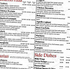 Valentino Pizza Valley View menu