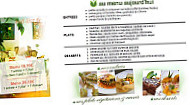 Saveurs Bio menu