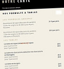 Borriquito cafe menu