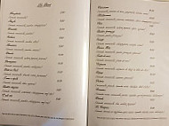 Da Victoria menu