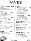 Palm Beach Bistro menu