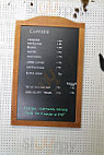 Warren Farm Shop Tea Garden menu