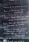 Chez Rochette menu