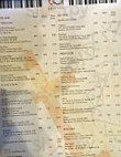 Trinity Arms menu