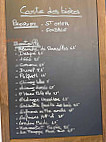 Le Cacao menu