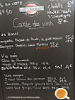 L'Ecume Gourmande menu