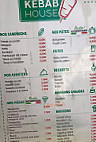 Kebab House menu