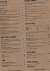 The Beach Grill menu