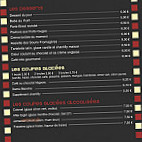 La table du boucher menu