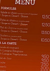 Toccata Cafè menu