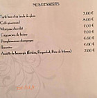 L'Art Des Mets menu