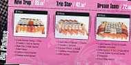 Star Sushi menu