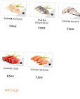 Sushi H menu