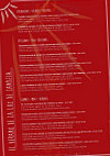 La Luz De Candela menu