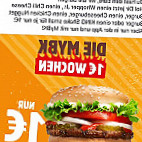 Burger King food