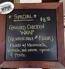 Peg Town Station menu