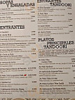 Kathmamdu menu