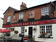 The Portland Arms inside