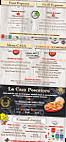 La Casa menu