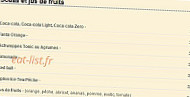 Italia Mia menu