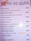 Loock Pizza menu