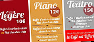 Le Teatro menu