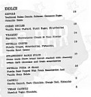 Mozzarella Bar menu