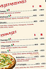 La Tonnelle menu